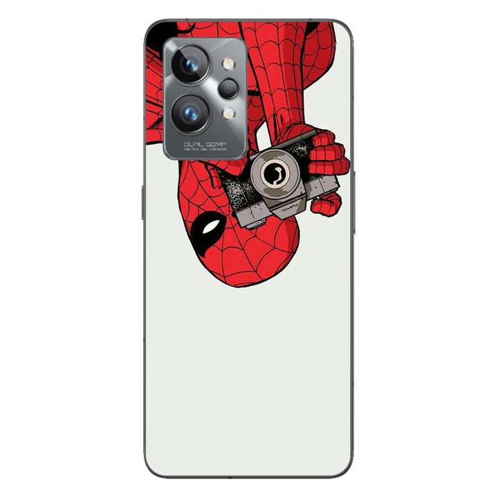 Husa compatibila cu Realme GT2 Pro 5G Silicon Gel Tpu Model Spiderman