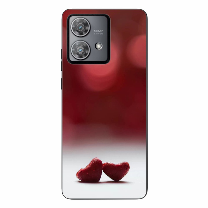Husa compatibila cu Motorola EDGE 40 NEO Silicon Gel Tpu Model Little Hearts