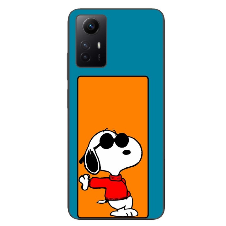 Капак, съвместим с Xiaomi Redmi Note 12s Silicon Gel Tpu Модел Snoopy