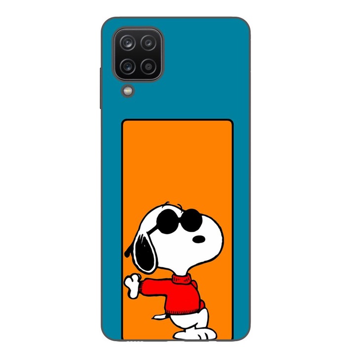 Husa compatibila cu Samsung Galaxy A22 4G Silicon Gel Tpu Model Snoopy