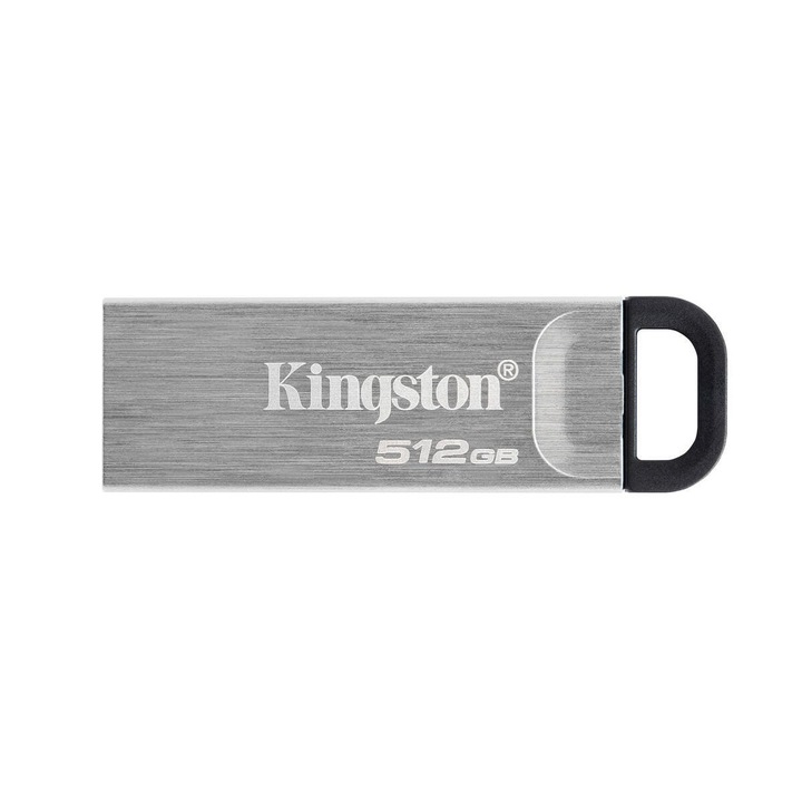 USB памет, Kingston, 512GB, USB 3.2 Gen 1, сребрист