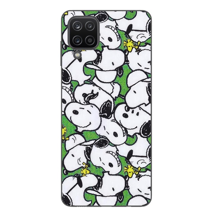 Husa compatibila cu Samsung Galaxy A22 4G Silicon Gel Tpu Model Snoopy Pattern