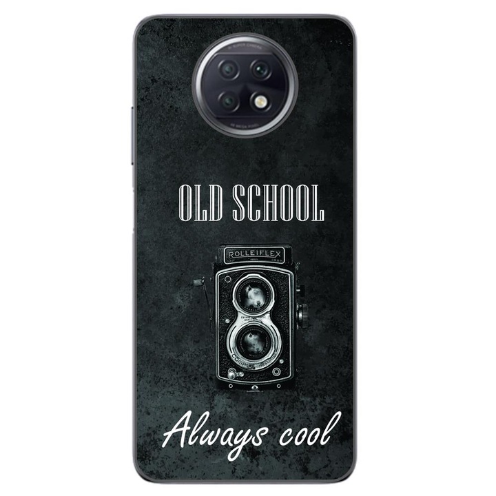 Husa compatibila cu Xiaomi Redmi Note 9T Silicon Gel Tpu Model Retro Camera