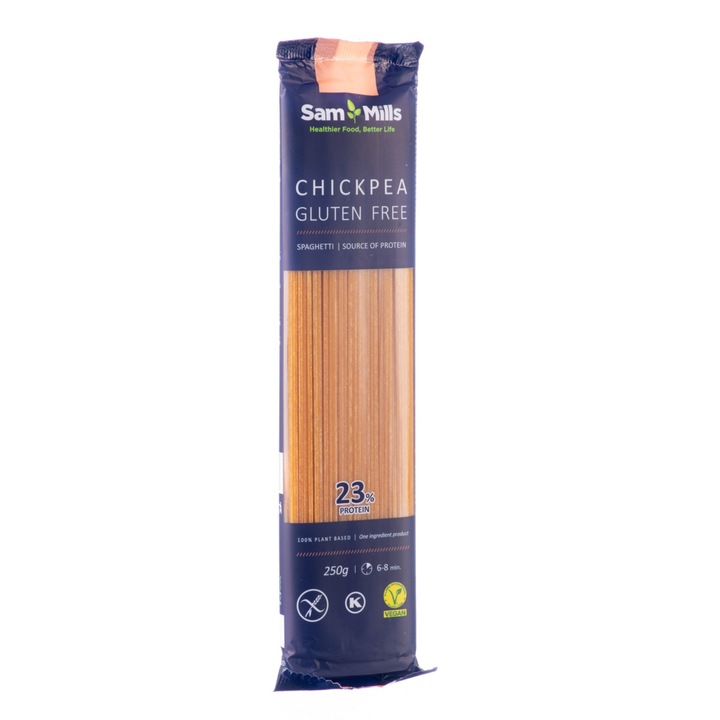 Spaghetti din Naut, Sam Mills, 250g, Fara Gluten