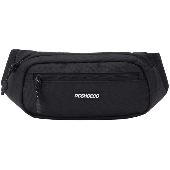 Táska DC Shoes Tussler Fanny Pack 1.5l, Fekete, Univerzális