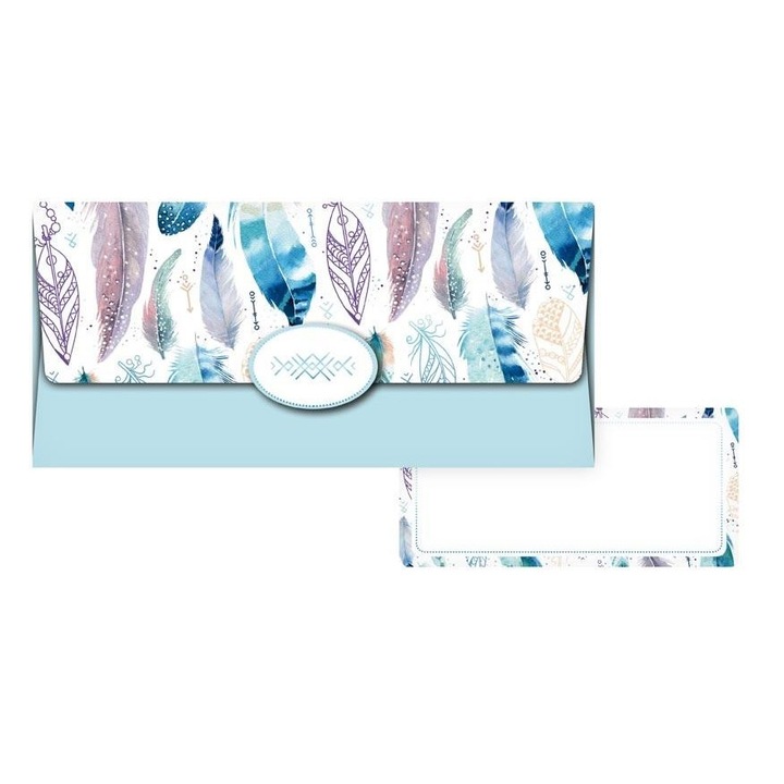 Plic cadou MFP cu cartonas pentru urari