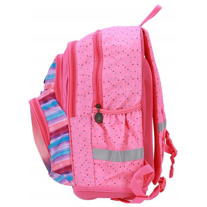 Ghiozdan scoala cu doua compartimente - Living In A Bubble