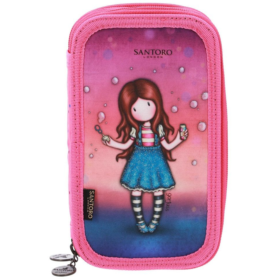 Необорудван моливник, 2 ципа - Gorjuss Living In A Bubble