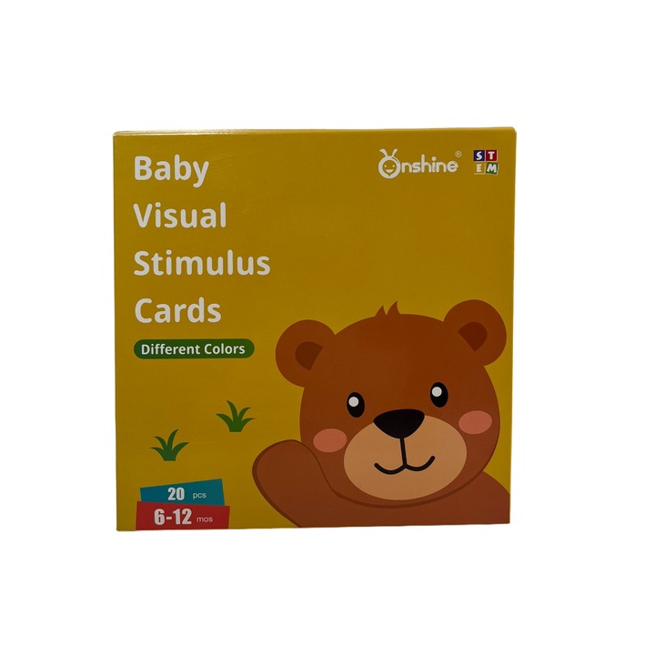 Carduri stimulare vizuale pentru copii 6-12 luni-Onshine