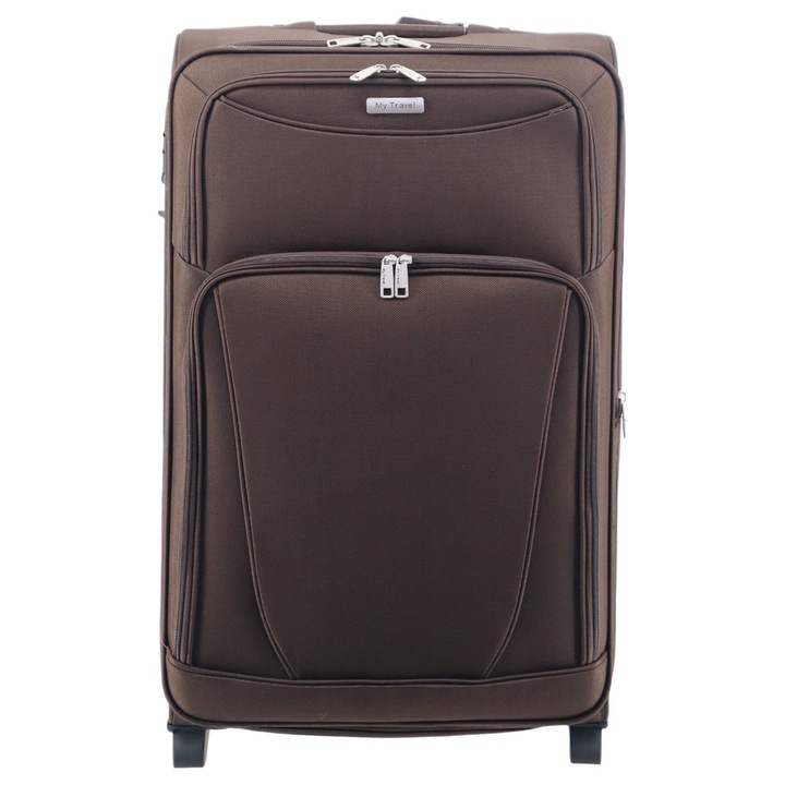 Куфар My Travel A-03, среден размер 24", 61x41x26cm, кафе