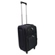 Troler de cabina My Travel R-744, dimensiune mica 20", 51x37x24cm, negru