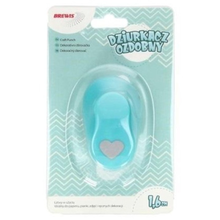 Perforator decorativ BREWIS inima 1.6cm