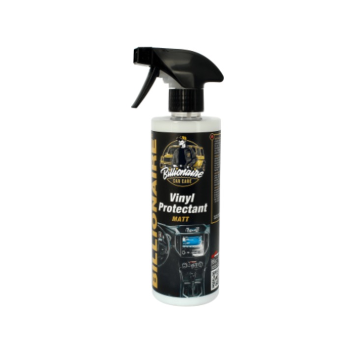 Mat hatású tábla karbantartó megoldás Billionaire Vinyl Protectant Matt 500ml