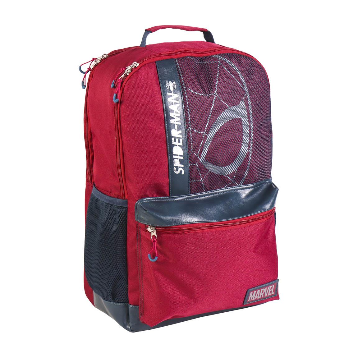 Rucsac laptop pentru calatorii, 3 compatimente, bretele ajustabile, multicolor, 45 x 29, 5 x 16 cm, Spiderman, Marvel
