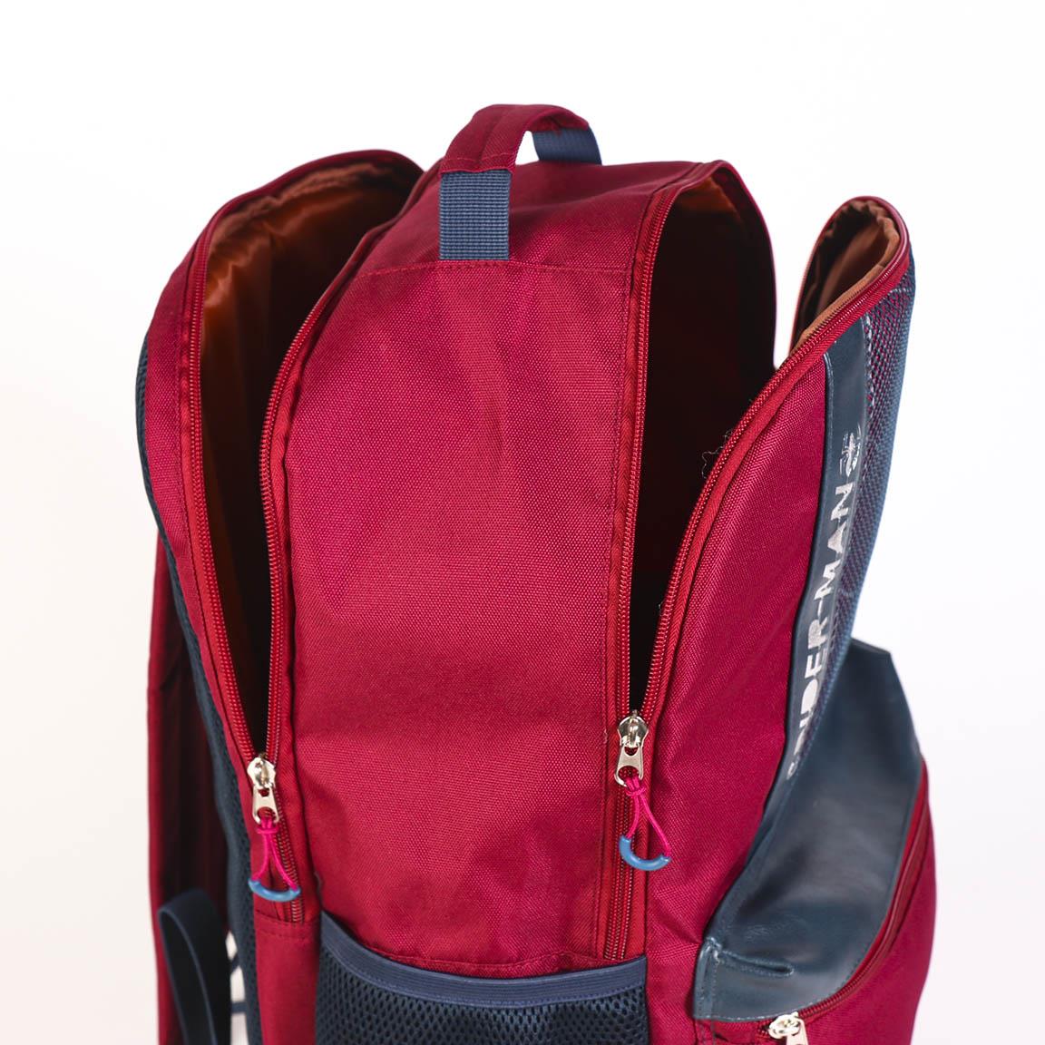 Rucsac laptop pentru calatorii, 3 compatimente, bretele ajustabile, multicolor, 45 x 29, 5 x 16 cm, Spiderman, Marvel