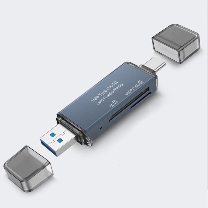 концентратор, Zenwire, USB 3.0 USB-C, адаптер SD, Micro SD, TF 5 Gb/s до 2TB
