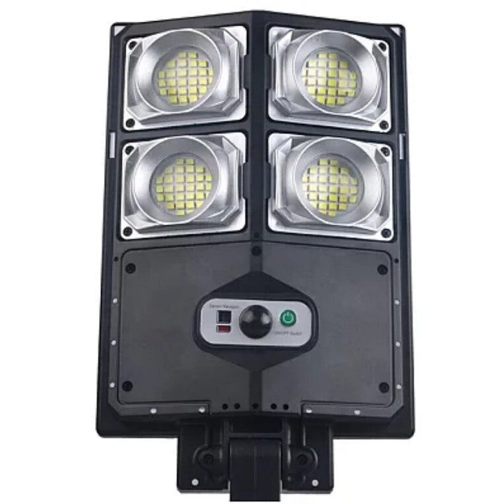 Lampa solara stradala W789A-2 cu 4 casete 40W pentru perete