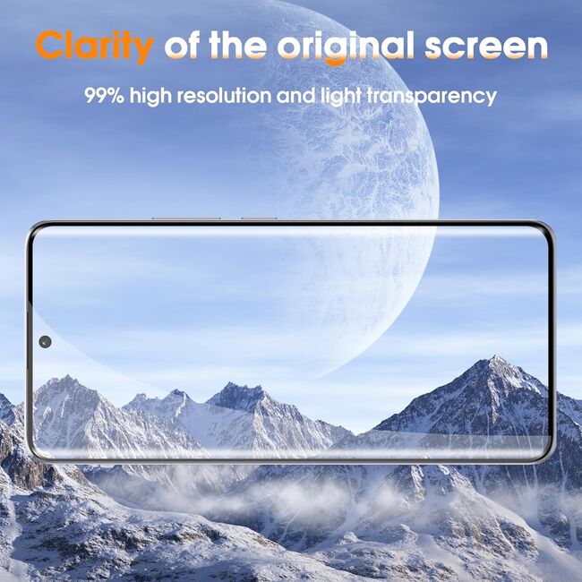 Folie din sticla pentru Xiaomi Redmi Note 13 Pro Plus 5G - 111d full cover 3D Curved, Aiyando, margini negre