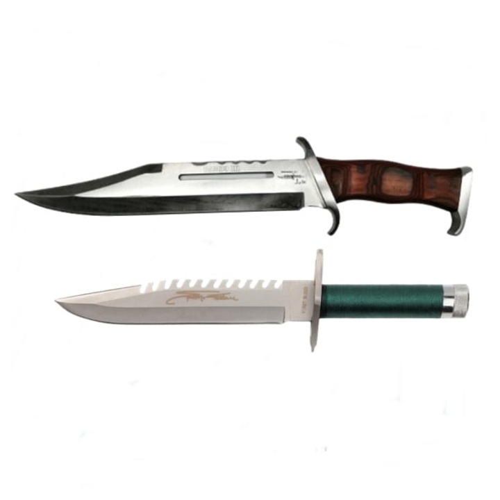 Set doua cutite de vanatoare First Blood, teaca inclusa