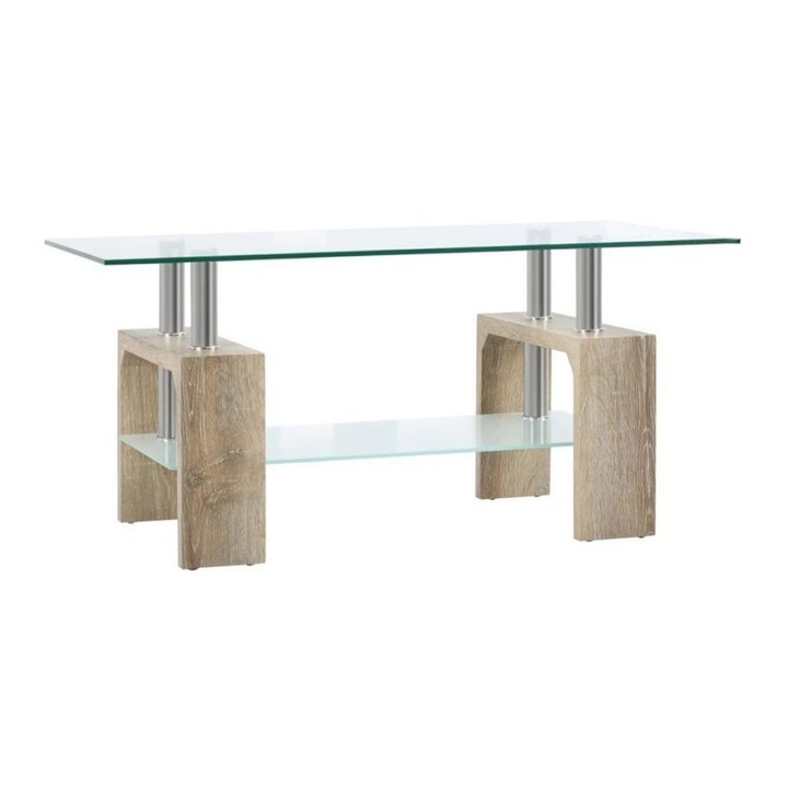 Masuta Cafea CT345, culoare sonoma, 110 x 60 x 55 cm