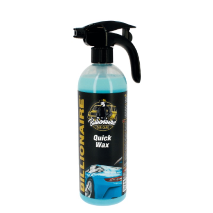 Folyékony viasz Carnauba Billionaire Quick Wax-szal 750ml