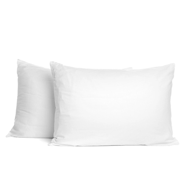 Set 25 fete de perna Kotonia Home Hotel, 100% bumbac, Olandina, Alb, 40x40 cm