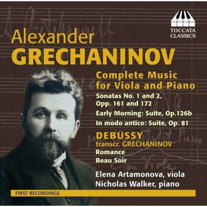 A. Grechaninov - Complete Music For Viola (CD)