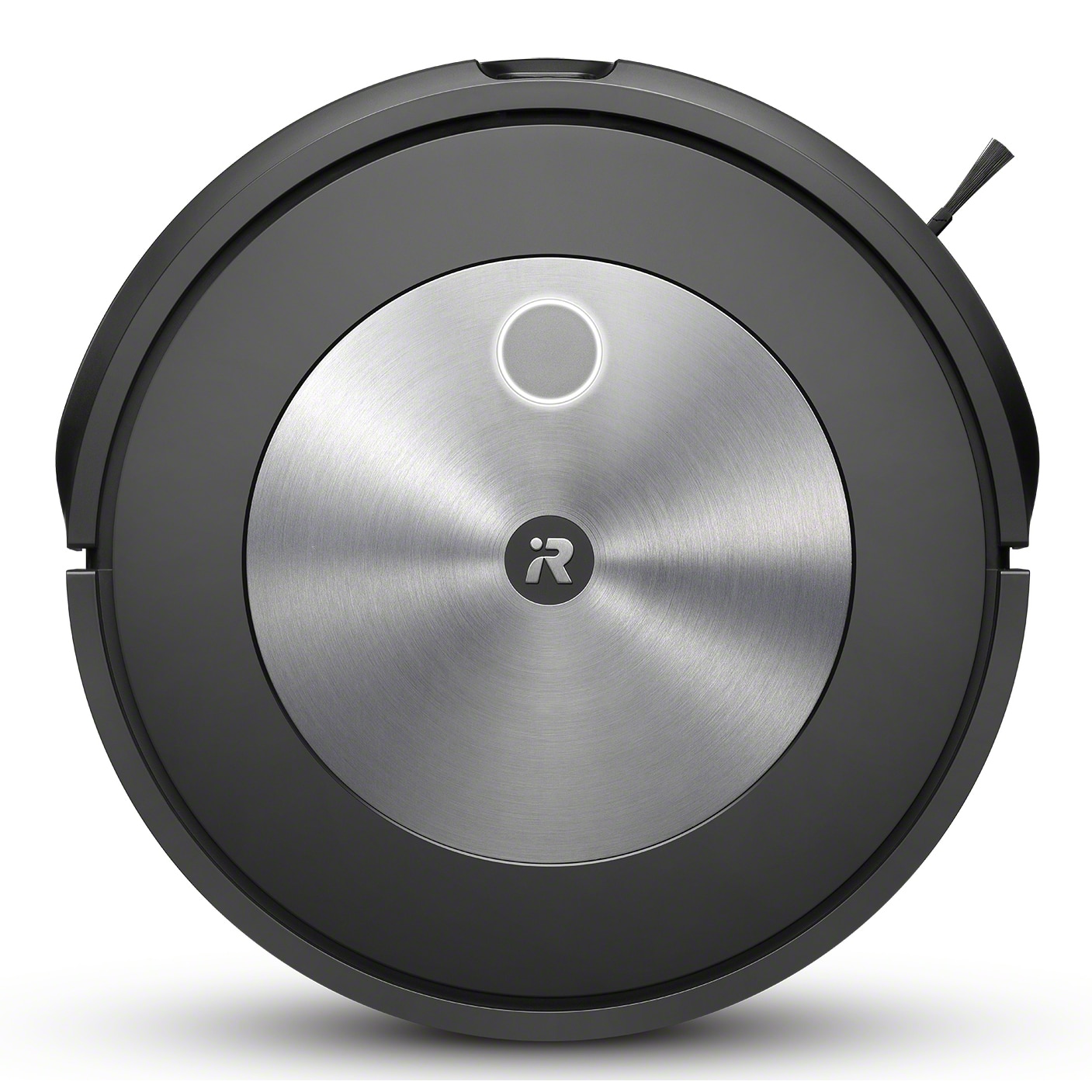 Robot de aspirare cu mop, iRobot Combo j5+, j557840, golire automata in CleanBase, sistem Aeroforce in 4 etape, recipient lavabil, ocoleste obstacolele - PrecisionVision, harti in aplicatia iRobot Home, Dirt Detective, gri/negru