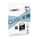 Card memorie, Emtec, 64 GB, MicroSDXC Emtec Classic, CL10, Cu adaptor, Negru