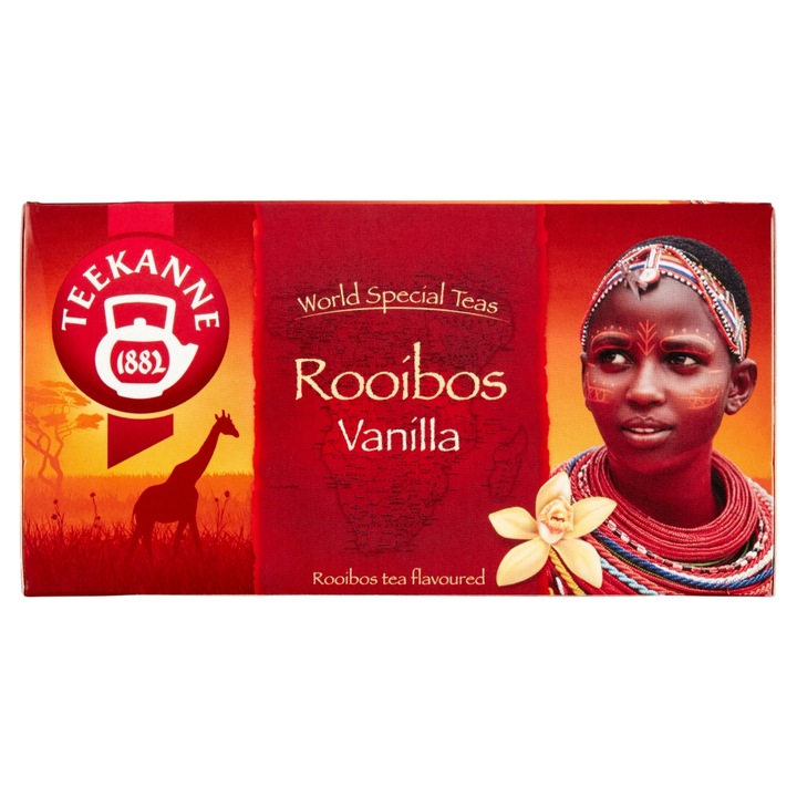 Teekanne World Special Teas vaníliaízesítésű roobios tea, 35g, 20 filter