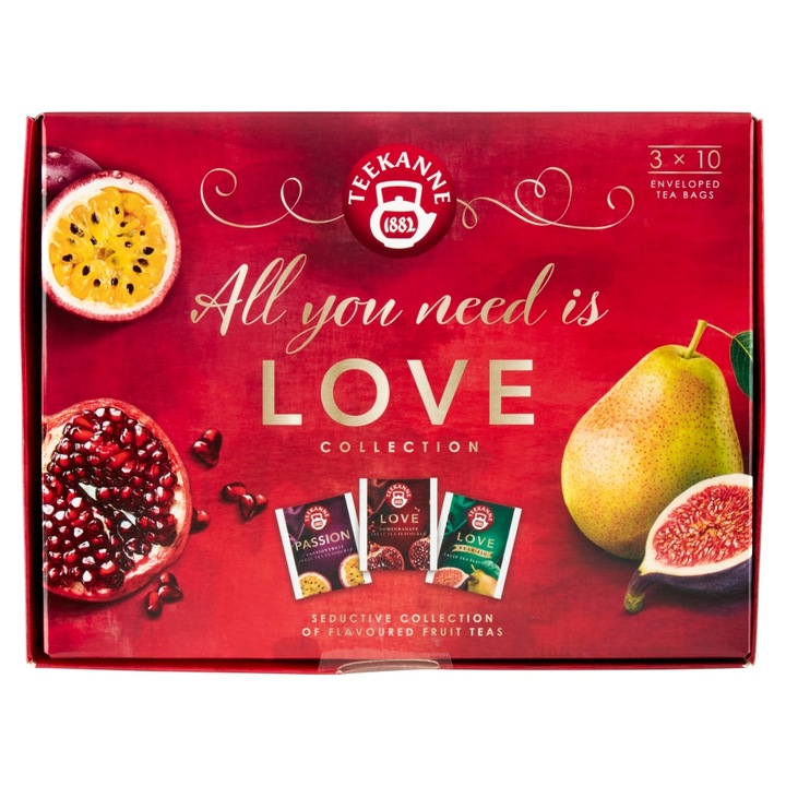 Teekanne All You Need Is Love селекция плодов чай с вкус, 65g, 30 филтъра