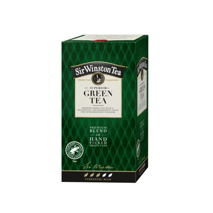 Sir Winston Green tea zöldtea, 35g , 20 filter