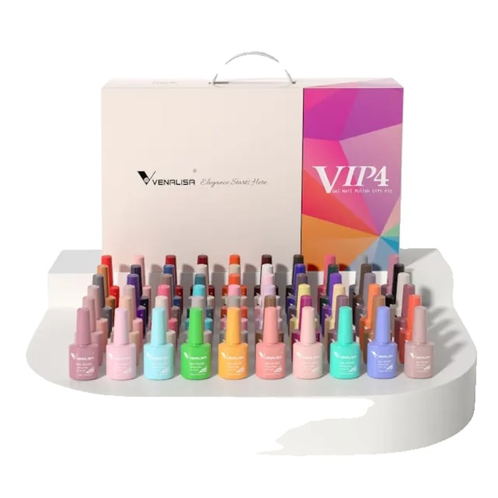 Комплект гел за нокти, VIP4, 60 цвята