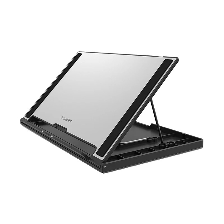 Suport ajustabil pentru tablete, metal, unghi variabil 20-60 grade, design portabil, 11mm grosime, Huion