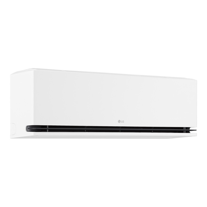 Aparat de aer conditionat LG Dualcool Premium 12000 BTU WIFI, Clasa A+++, Dual Inverter HeatPump Compressor, Control umiditate, Plasmaster Ionizer, 19 db, H12S1P.NS1/H12S1P.U18, alb