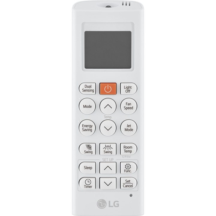 Aparat de aer conditionat LG Dualcool Pro 9000 BTU, Clasa A++, Fast cooling, Fast heating, R32, W09TE.NEU/W09TE.UEU, alb