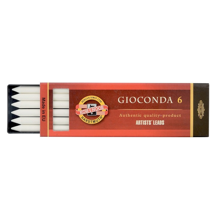 Creta Gioconda Alb, 6 Bucati