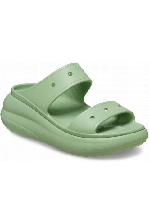 Дамско сабо на платформа, Crocs, Crush 207670 Sandal, Зелен, Зелен, 42-43