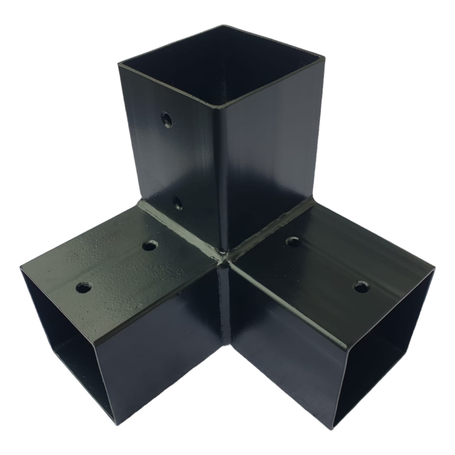 Element de imbinare grinda lemn, conexiuni, Lucco, Fier, Negru