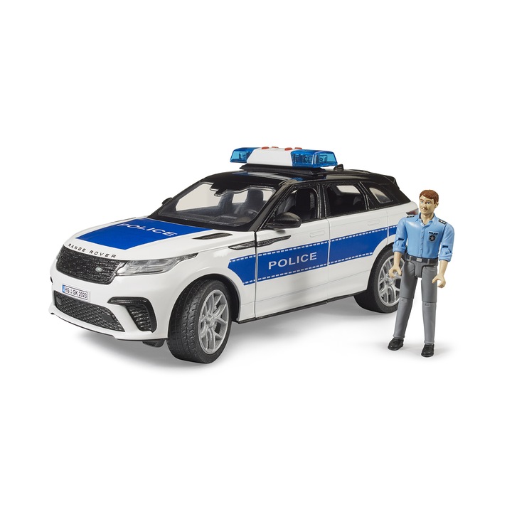 Кола Bruder - Police Range Rover Velar, 1:16