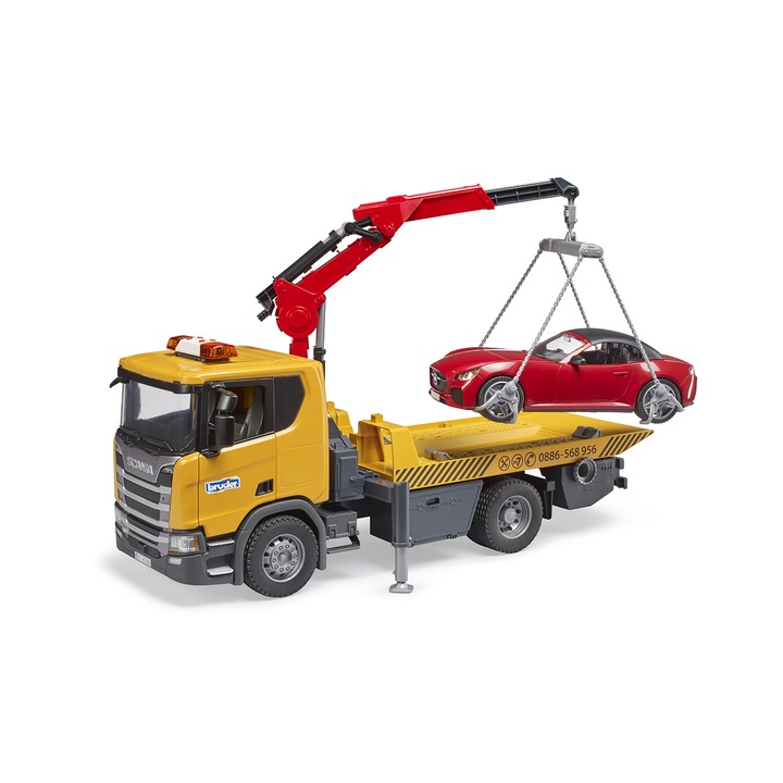 Теглещ камион - Scania Super 560R, Със светлини и звуци, 1:16