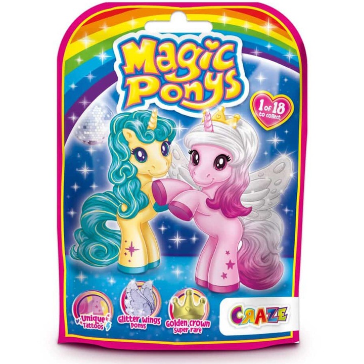 Figurina supriza Craze - Magic Ponys