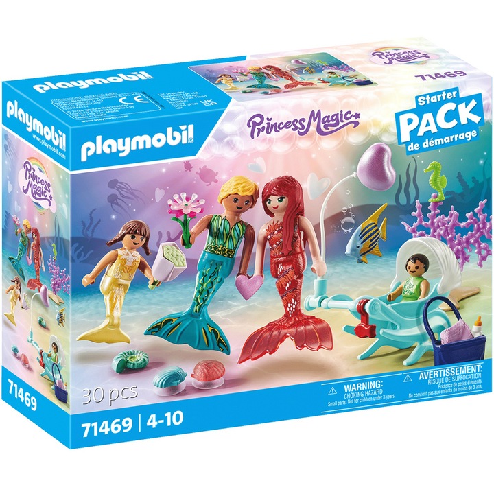 Playmobil Princess Magic - Семейство русалки