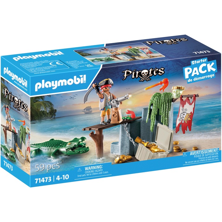 Playmobil Pirates - Pirat cu aligator