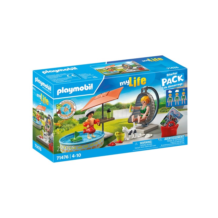 Playmobil my Life Pancsolás a kertben