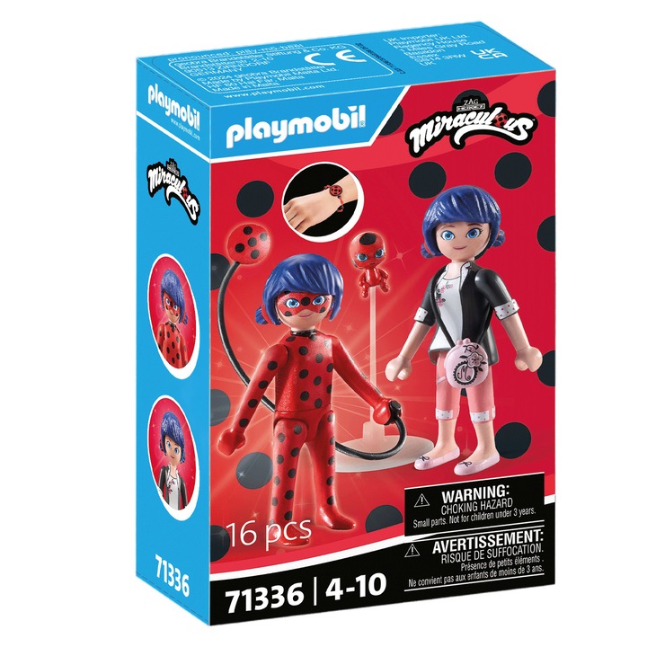 Playmobil Miraculous - Marinette и Ladybug