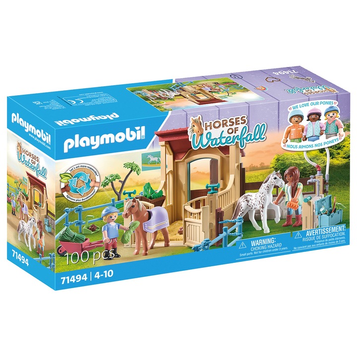 Playmobil Horses of Waterfall - Grajd de ponei