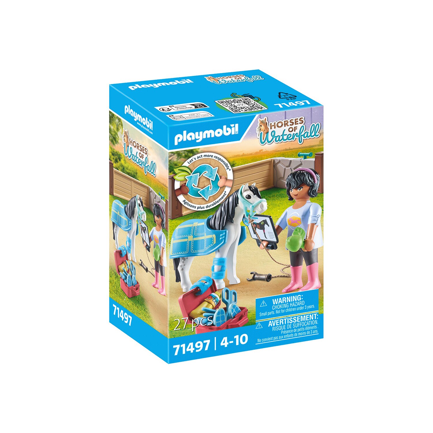 Playmobil Horses Of Waterfall - Terapeutul De Cai - EMAG.ro