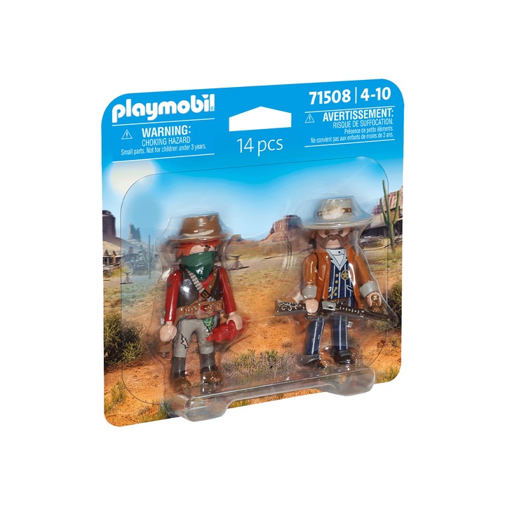 Playmobil figurából álló készlet - Bandit és Serif, 2 db