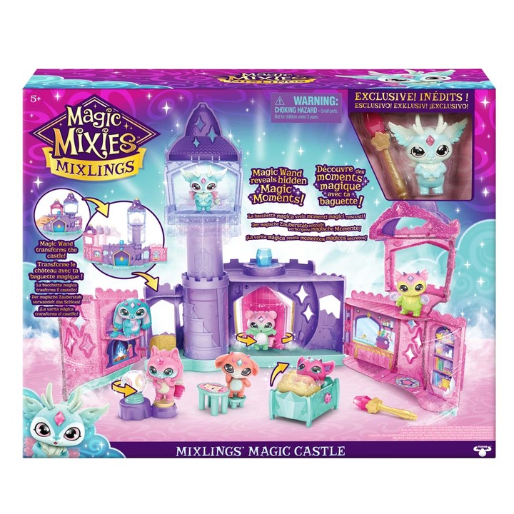 Комплект 1 фигурка Moose Magic Mixies Mixlings, Magic Castle, 5г